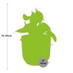 Philodendron Scandens ‘Brasil’ en ELHO Vibes Fold 14cm rosa - Imagen 3